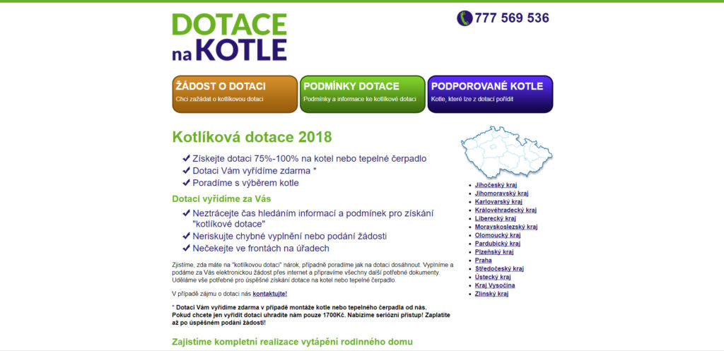 Dotace na kotle
